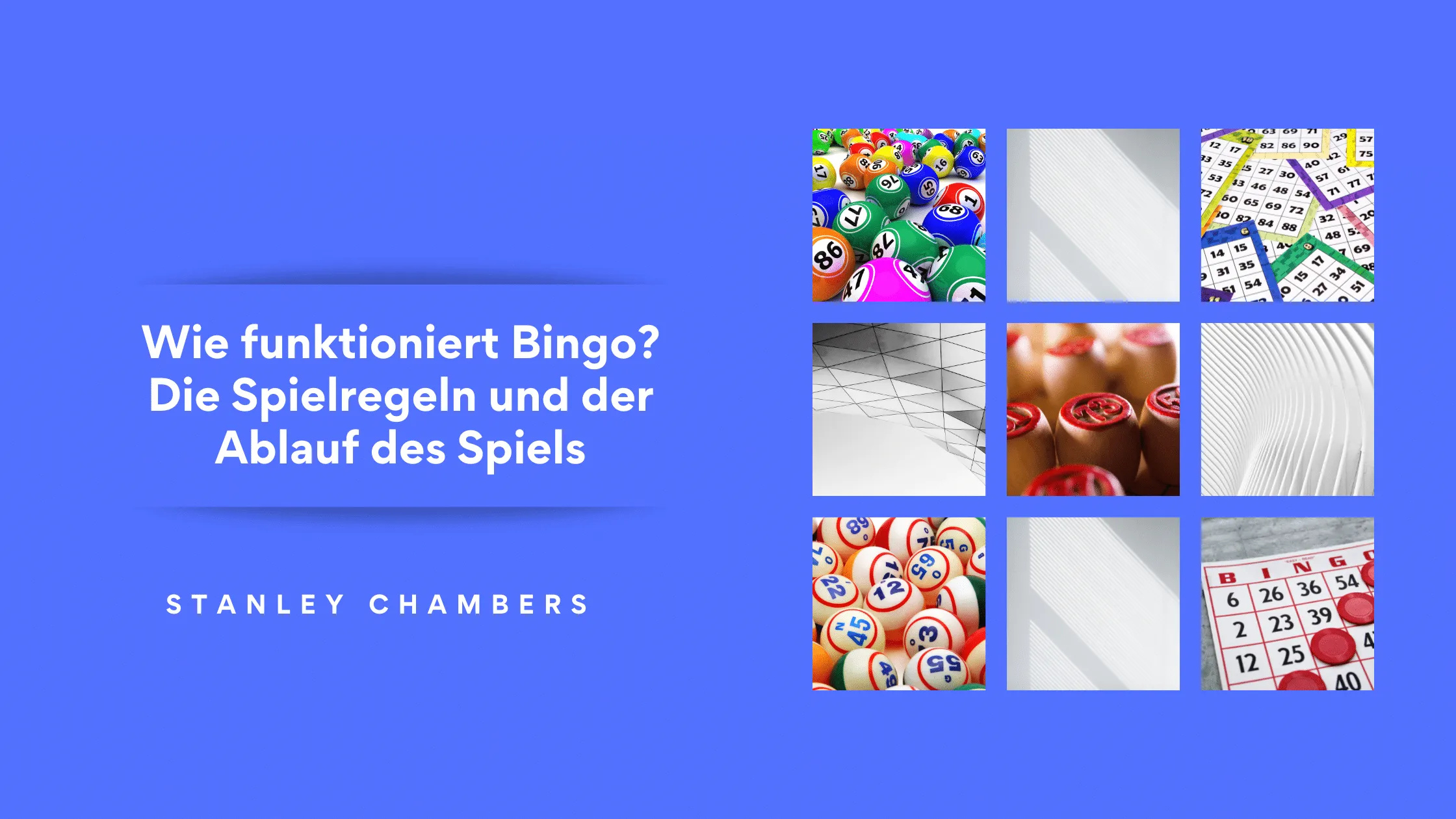 Wie funktioniert bingo