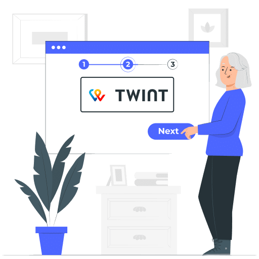 Twint Account anlegen