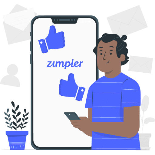 Mit Zimpler von meinem handy