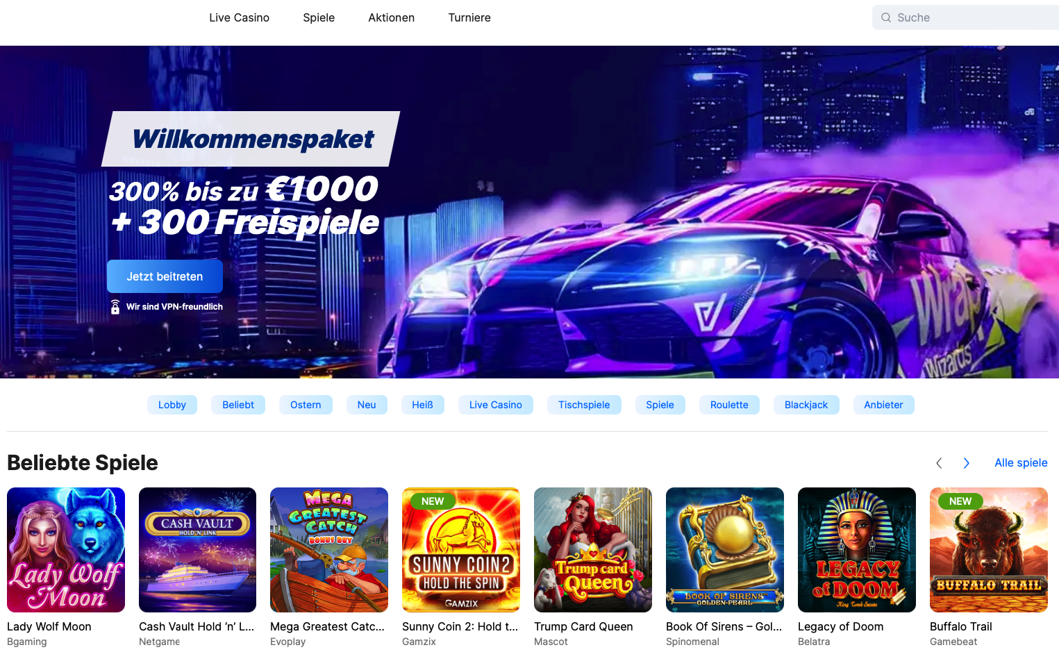 Need for Spin Echtgeld Casino