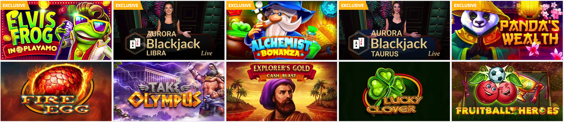 Playamo Casino Spiele