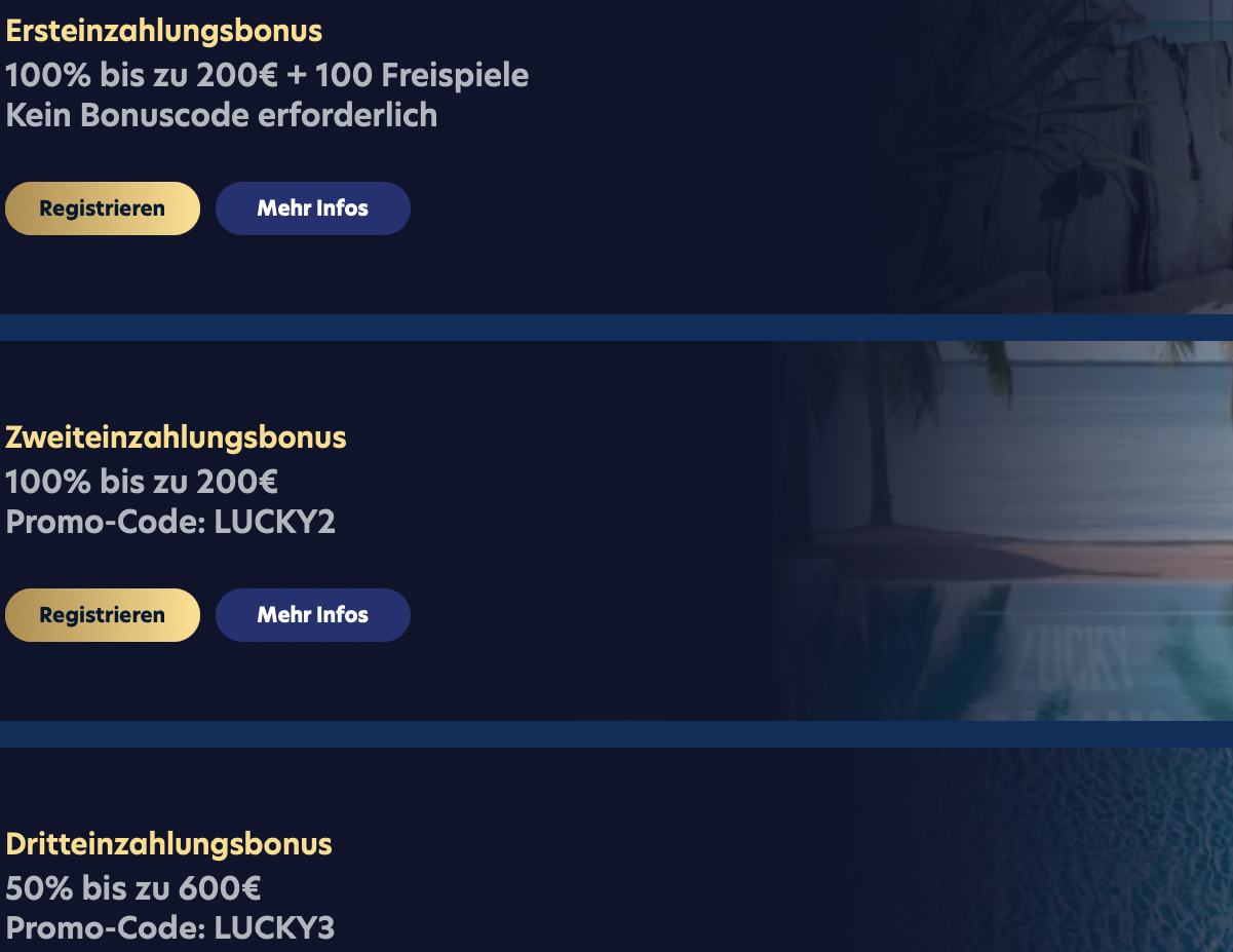 Lucky Dreams Angebote