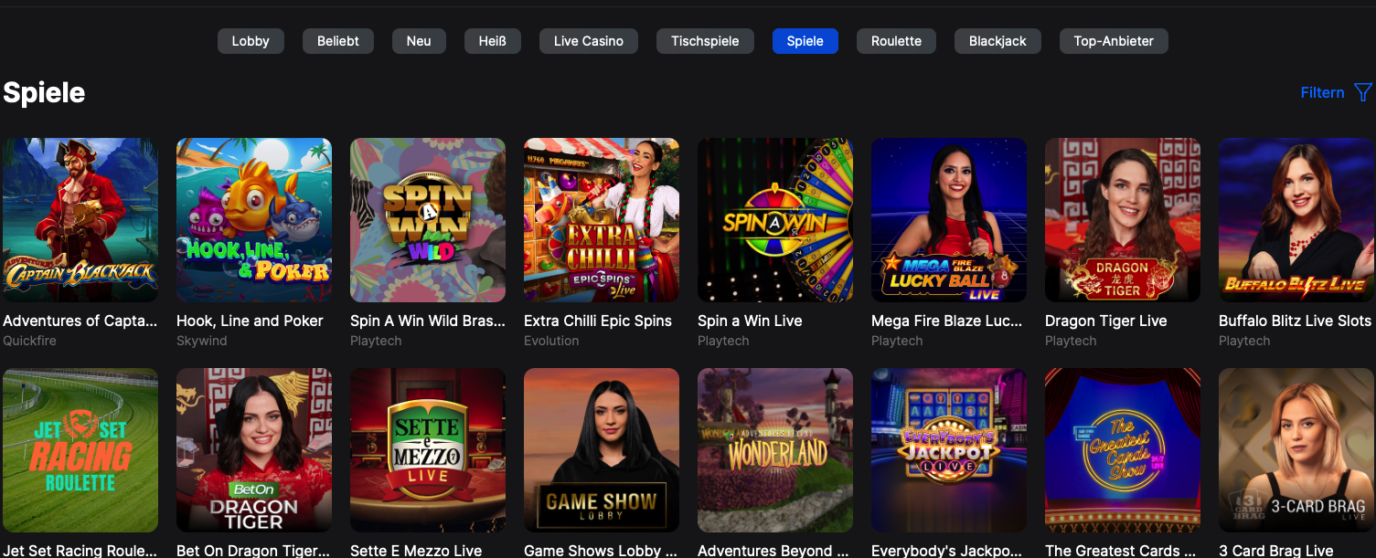 Need for Spin Spiele