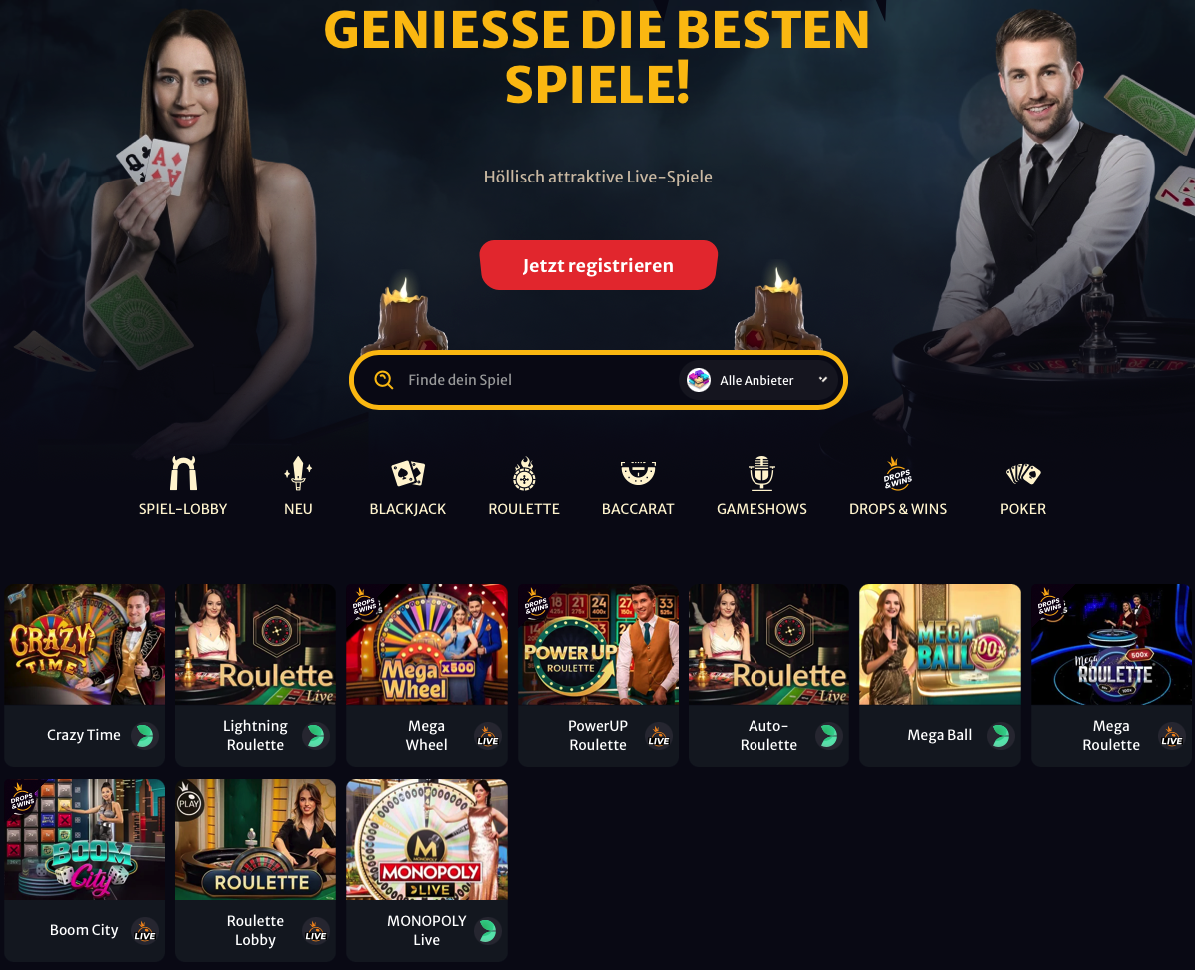 Hell Spin Casino Live