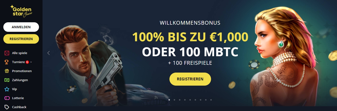 Golden Star Casino Startseite