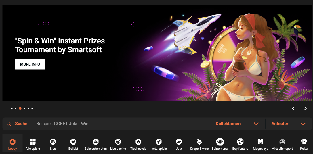 ggbet casino startsite